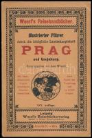 Woerls Reiseführer: Prag und Umgebung. XIX. Auflage. Térképpel, hozzá egy villamosjegy és egy számolócédula. Papírkötésben, jó állapotban. / With map and with a tram ticket