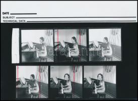 cca 1970-es évekből, válogatás különféle portfóliókból, szolidan erotikus felvételek, 11 db vintage ...