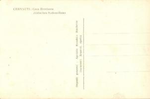 Chernivtsi, Cernauti, Czernowitz; Casa Evreiasca / Jüdisches Nationalhaus, Masincomert Leo KUper / J...