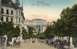 Budapest I. Alagút utca, hintók, konflisok (Rb)