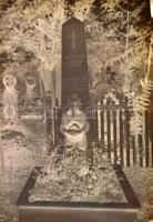 1931 Eger, 17 db vintage üveglemez negatív a Foto-GRÁF műteremből (katona kitüntetésekkel, pap, szép...