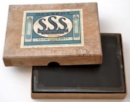 1931 Eger, 17 db vintage üveglemez negatív a Foto-GRÁF műteremből (katona kitüntetésekkel, pap, szép...