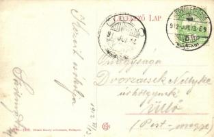 Ada Kaleh (Orsova), török bazár sor törökökkel. Divald Károly 2106-1909. / Turkish bazaars with Turk...