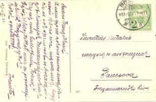 1912 Pozsony, Pressburg, Bratislava; Hal tér, zsinagóga, Korzó kávéház / Fischplatz / square, synago...