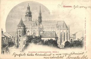 1900 Kassa, Kosice; Erzsébet székesegyház, kiadja László Béla / cathedral (EK)