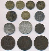 13db-os vegyes külföldi érme tétel, érdekesebb darabokkal, közte Franciaország 1662D 1/12E Ag "...