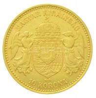1904KB 10K Au "Ferenc József" (3,41g/0.900) T:2 kis ph.
/ Hungary 1904KB 10 Korona Au &qu...