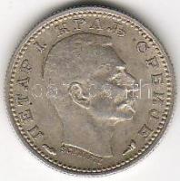 Szerbia 1915 50Para ezüst T:2