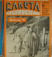 1970-es évek Rakéta regényújság 60 db száma