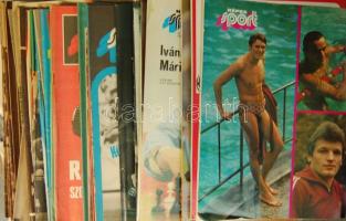 1970-es évek Képes sport, labdarúgás és egyéb újságok 58 db száma
