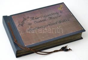 cca 1910-1940 Képek a M. Kir. Folyamőrség és az Osztrák-Magyar haditengerészet életéből. Zsírnórfűzö...