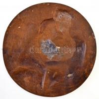 Seregély Dezső (1867-1948) 1920. Raphael Sanzio Madonna della Sedia festményének Br replikája (495g/...