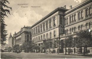 Budapest VIII. Múzeum körút, Műegyetem. D. T. C. L. 1907. (b)