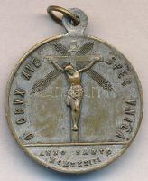 Vatikán 1933. "XI. Pius pápa" fém medál füllel (24mm) T:2
Vatican 1933. "Pope Pius X...