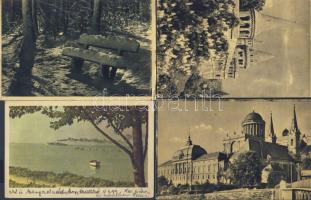 200 db modern magyar városképes lap főként az 1950-es évekből