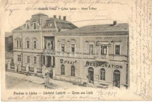 1904 Lipik, Lifkay szálloda és étterem / hotel and restaurant (EK)