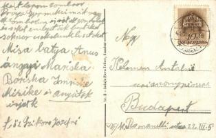 Zombor, Sombor; vasútállomás, vonatok / Zeljeznicka Stanica / railway station, trains (Rb)