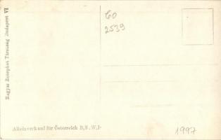 1916 Budapest I. IV. Károly király eskütétele a Szent Háromság szobornál