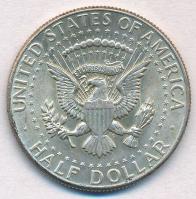 Amerikai Egyesült Államok 1964. 1/2$ Ag "Kennedy" T:1- USA 1964. 1/2 Dollar Ag "Kenne...