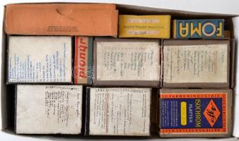 cca 1930 és 1960 között készült, cca 500 db vintage negatív és fotó Matheisel József (1908-1961) roz...