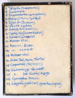 cca 1930 és 1960 között készült, cca 500 db vintage negatív és fotó Matheisel József (1908-1961) roz...