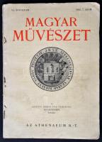 1930 Magyar művészet VI. évf. 7 szám. Székesfehérvári szám. Papírkötés, a gerince sérült, szakadozott.