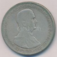 1930. 5P Ag "Horthy jobbra" T:2-,3   Adamo P8