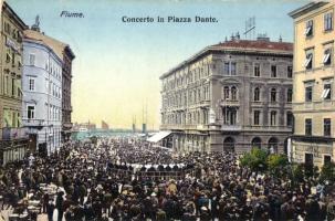 Fiume, Concerto in Piazza Dante / concert in the square (EK)