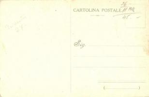 Prestito Nazionale. Rendita Consolidata 5% netto / WWI Italian national loan propaganda card. Barabi...