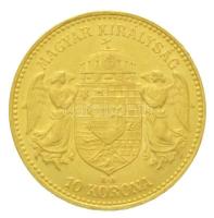 1907KB 10K Au "Ferenc József" Körmöcbánya (3,4g/0.900) T:2 kis ph. / 
Hungary 1907KB 10 K...