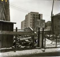 cca 1960 és 1980 között készült 21 db vintage negatív Budapest, X. kerületében, azaz Kőbányán (épüle...