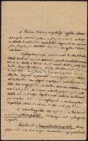 1904-1907 a Thália művészi társasággal kapcsolatos két irat: alapszabályok, színháznyitási engedélyr...