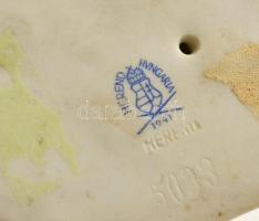 Herendi porcelán csibepár, kézzel festett, hibátlan, jelzett (Vastagh Éva), m: 13 cm