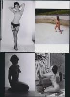 cca 1973 Sokan voltak, szolidan erotikus felvételek, 12 db vintage fotó és/vagy mai nagyítás vegyese...