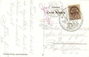 3 db RÉGI erdélyi városképes lap; Kolozsvár, Nagybánya, "Visszatért" bélyegzésekkel / 3 pr...