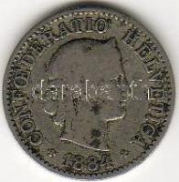 Svájc 1884 5Rp T:4 R!!