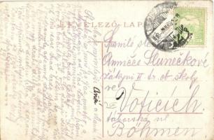 1916 Debrecen, Piac utca áthaladó lovas katonákkal