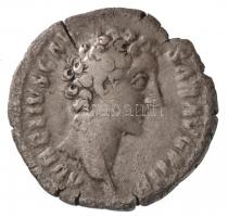 Római Birodalom / Róma / Marcus Aurelius (Antoninus Pius alatt) 148-149. Denár Ag (2,65g) T:2-,3 rep. Roman Empire / Rome / Marcus Aurelius (as Caesar under Antoninus Pius) 148-149. Denarius Ag AVRELIVS CAE-SAR AVG PII F / TR POT III COS II (2,65g) C:VF,F crack RIC III 446.