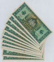 1946. 100.000P (12x) közte hármas sorszámkövetők és sorszámkövető párok T:I,I-