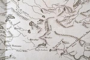 1760 Mappa exhibens populos interioris Asiae et Hunnorum imperium ab anno ante natum Christum CCX, P...