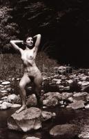 cca 1975 Harmónia, szolidan erotikus felvételek, 8 db vintage fotó és/vagy mai nagyítás vegyesen, + ...