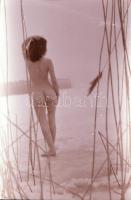 cca 1977 Bájos formák kavalkádja, szolidan erotikus felvételek, 7 db vintage fotó és/vagy mai nagyít...