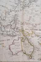 Ausztrália térképe. Charte von Australien berichtigt im November 1812. - Prag 1815. Határszínezett r...