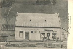 1916 Gyimesközéplok, Lunca de Jos; Dobal Gergely háza és üzlete / house and shop