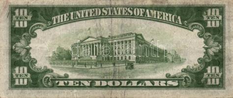 USA/Silver Certificate 1934A 10$ T:II-