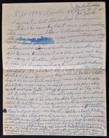 1934 Magyar Konzulátus, Cleveland által kiállított és az alkonzul által aláírt irat
