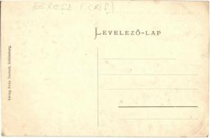 Keresd, Cris, Kreis; Gróf Bethlen Gábor kastélya és udvara. Fritz Teutsch kiadása / Kreischer Schlos...