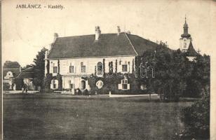 1914 Jablánc, Jablonica; Gróf Apponyi kastély / Schloss / castle (EK)