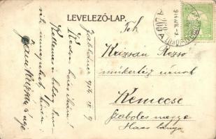 1914 Jablánc, Jablonica; Gróf Apponyi kastély / Schloss / castle (EK)