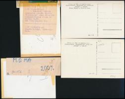 Sinkovits Imre (1928-2001) különböző szerepeiben, hátoldalon feliratozott sajtófotók és fotólapok,9×...